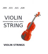 Vioolsnaren string set 4/4  Steel core